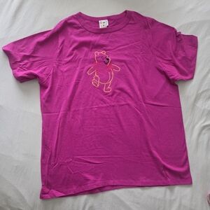 Blitzz International Vintage Pooh Bear Magenta Tshirt Size XL USA Made